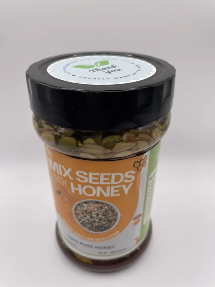 multi seeds with honey